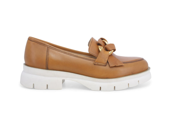 Melluso Mocassino Donna Casual Contemporaneo Tomaia Pelle Marrone K35225-233137